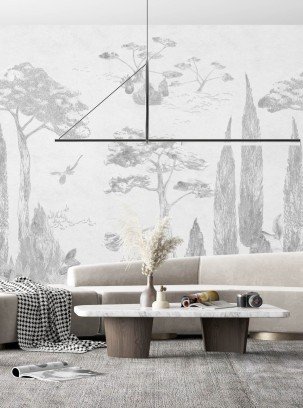 MEDITERRANEAN - monochrome - 100 x 270