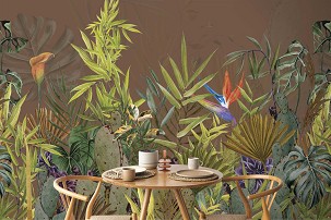 MEXICO - terracotta - 100 x 270