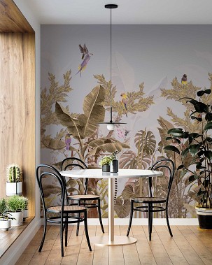 PARADISE - pastel - 100 x 270