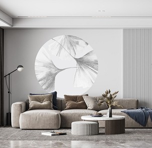 GINKGO - monochrome - 80