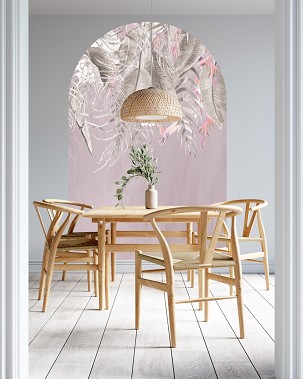 TROPICAL - purple - 100 x 150