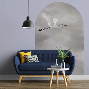 FLOW - grey - 100 x 150