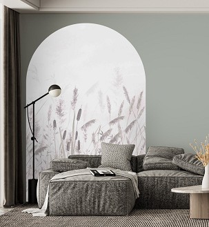 REED - grey - 100 x 150