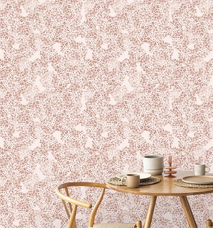 HYDRANGEA - rose - 100 x 270