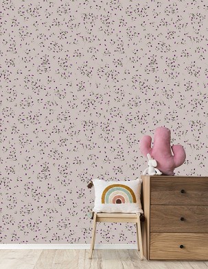 SWEET PEA - purple - 100 x 270