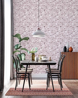 TINY TREASURES - rose - 100 x 270