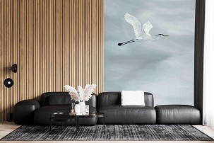 FLOW - blue - 100 x 300