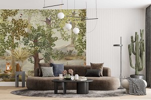 FOREST - green - 100 x 300