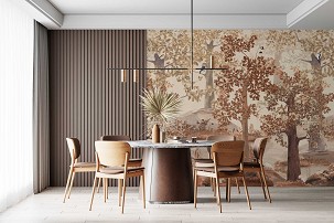 FOREST - brown - 100 x 300