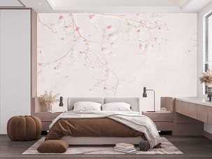 Pomegranate - Rose - 100 x 300