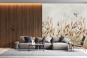 REED - color with duck - 100 x 300