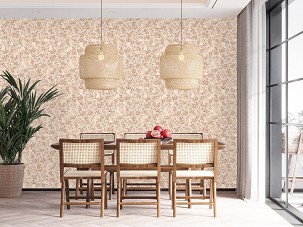 HYDRANGEA - sepia - 100 x 300