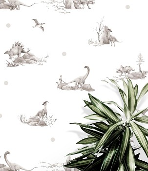 JURASSIC - white - 100 x 300