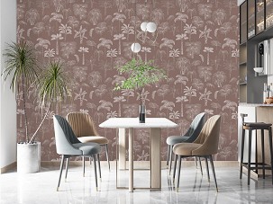 PALMS - brown - 100 x 300