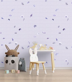 SHELLS - blue - 100 x 300