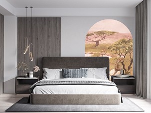 SAVANNA - brown - 133 x 200