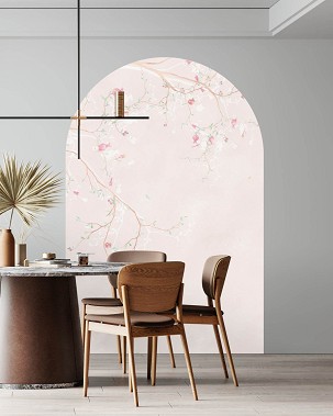 POMEGRANATE - rose - 133 x 200