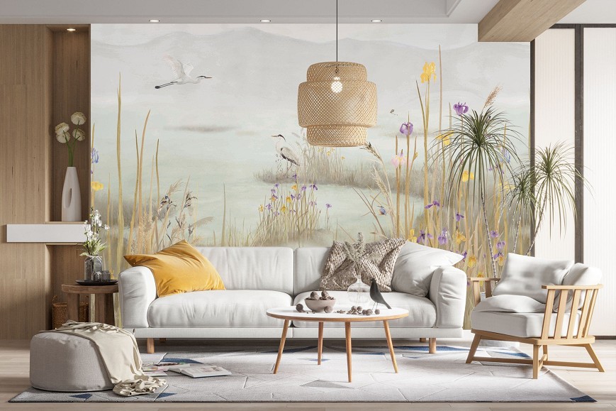 STILLNESS - pastel - 100x270